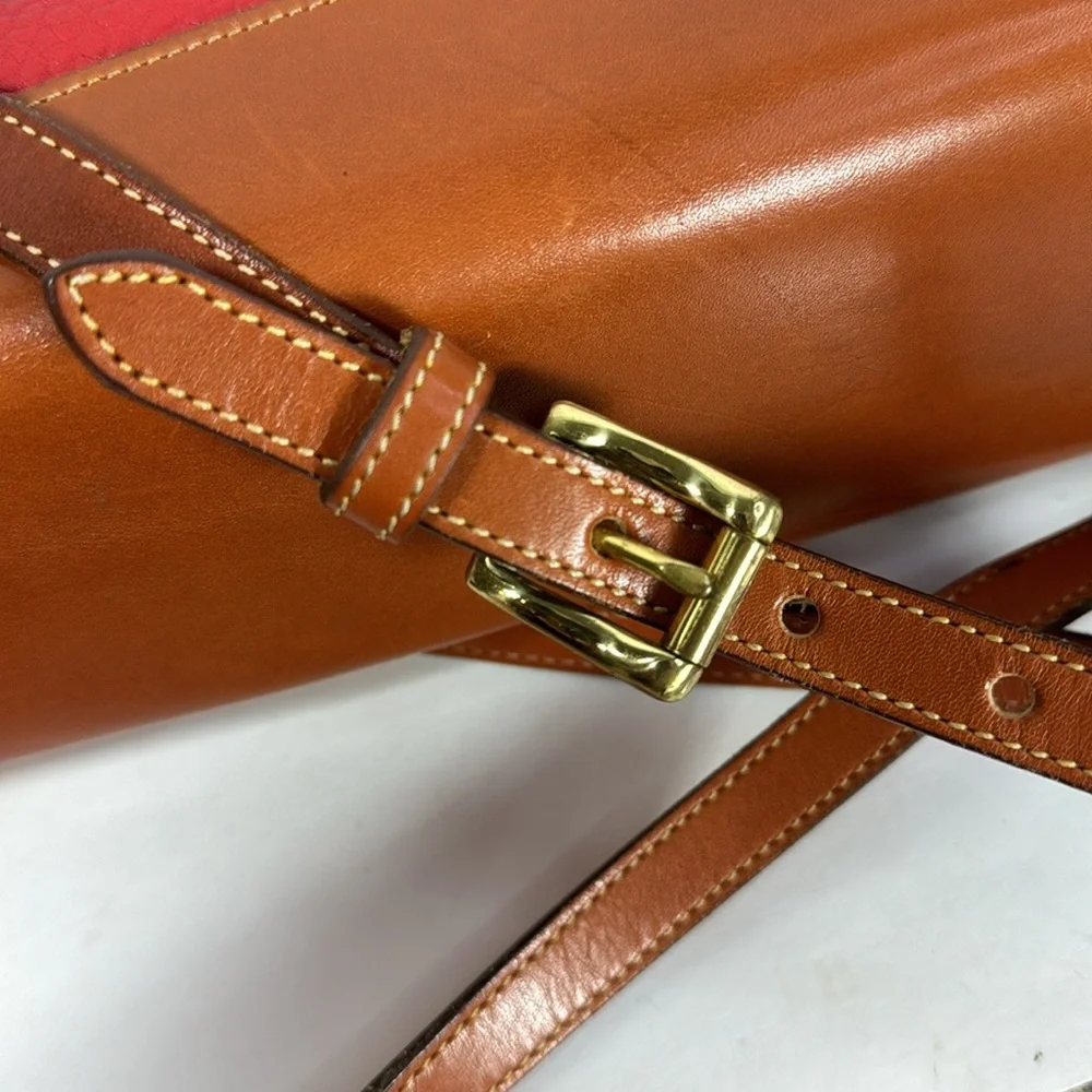 Vintage Dooney and Bourke Pebbled Leather Handbag